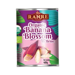 Organic Banana Blossom in Brine (400g)