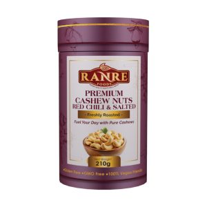 Natural Cashew Nuts  - Red Chili & Salted (210g)