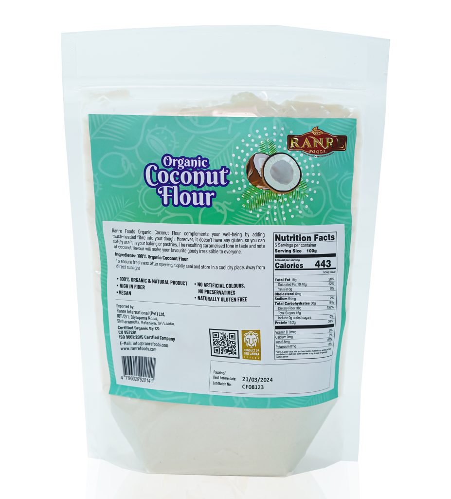 Organic Coconut Flour Ranre Foods